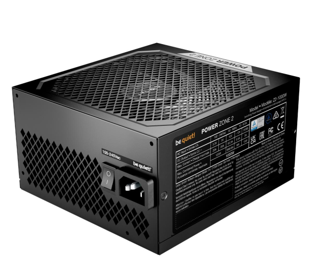 BE QUIET! Power Zone 2 1000W 80 PLUS Platinum ATX 3.1 - 1316295 - zdjęcie 3